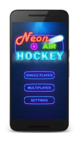 Neon Air Hockey screenshot 5