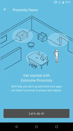 Estimote screenshot 2