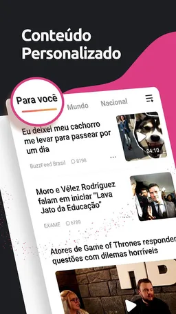 TopBuzz: Notícia e diversão em um só app screenshot 1