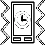 Temporary Vibrate icon