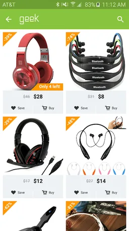 Geek - Smarter Shopping screenshot 2