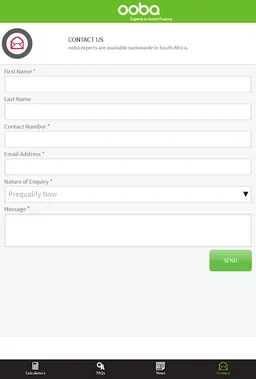 ooba Home Loans Calculators screenshot 1