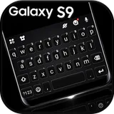 S9 Black Keyboard Theme icon