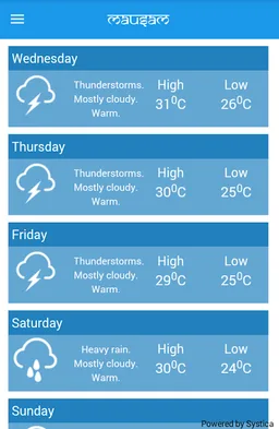 Mausam - Made to Weather screenshot 5