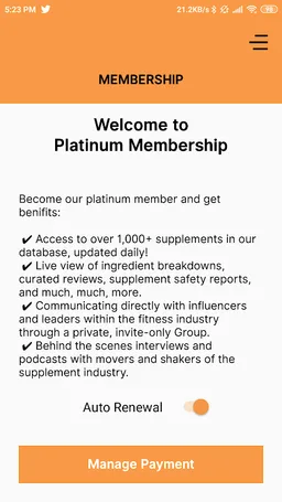 Supplement Snoop screenshot 2