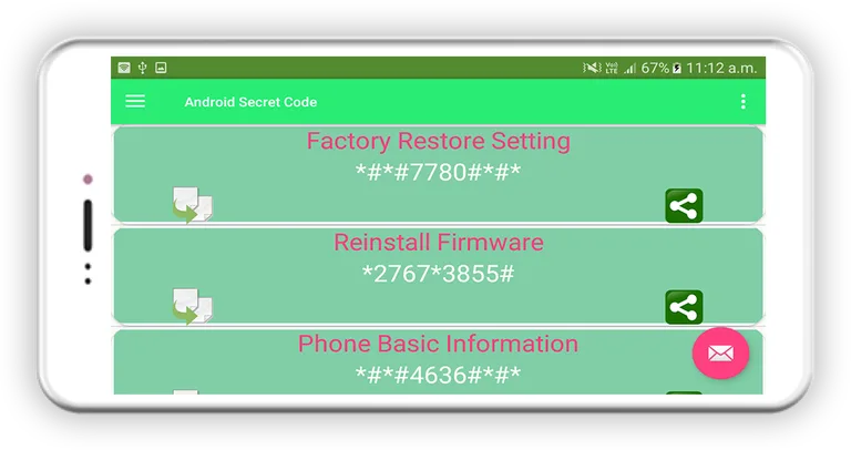 Secret Codes for android : with Status Saver screenshot 1