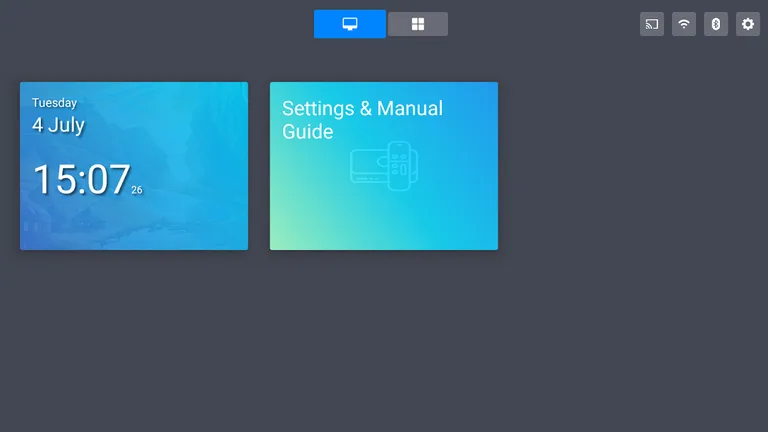 kicc.tv - Android TV Launcher screenshot 1