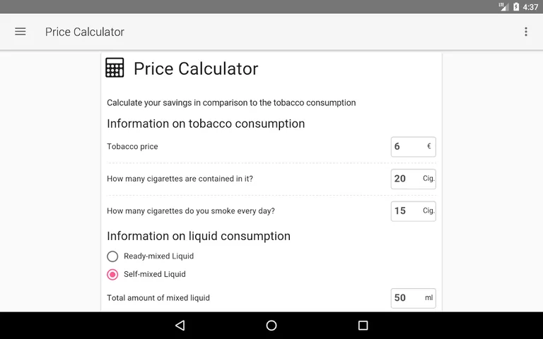 LiqCalc - Liquid Calculator screenshot 24