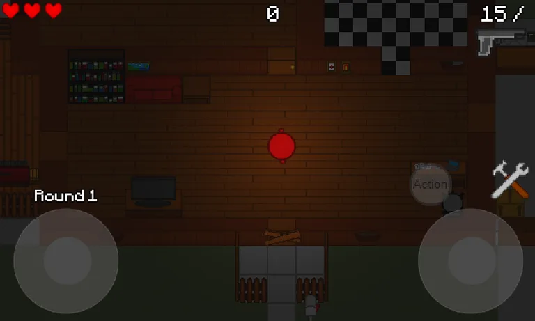 Zombie Cubes Free screenshot 1