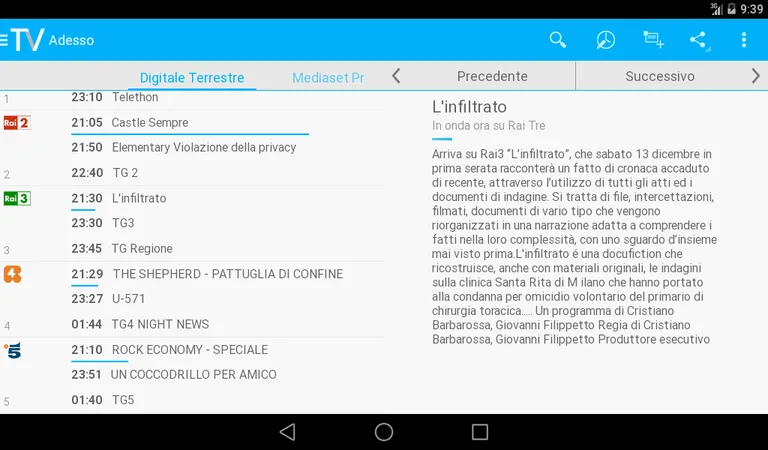 Guida Tv screenshot 3