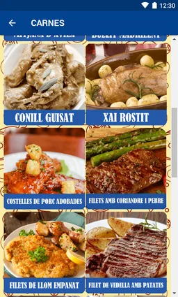 Recetas Cocina Española screenshot 3