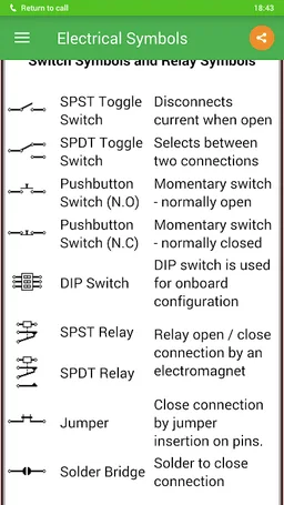 Electrical Symbols screenshot 3