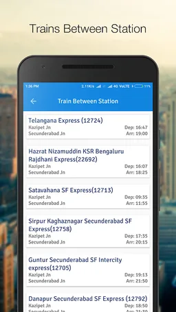 Train PNR Check screenshot 4