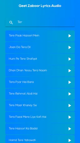 Geet Zaboor Lyrics Audio screenshot 2