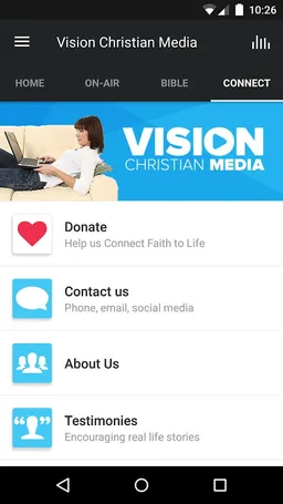 Vision Christian Media screenshot 1