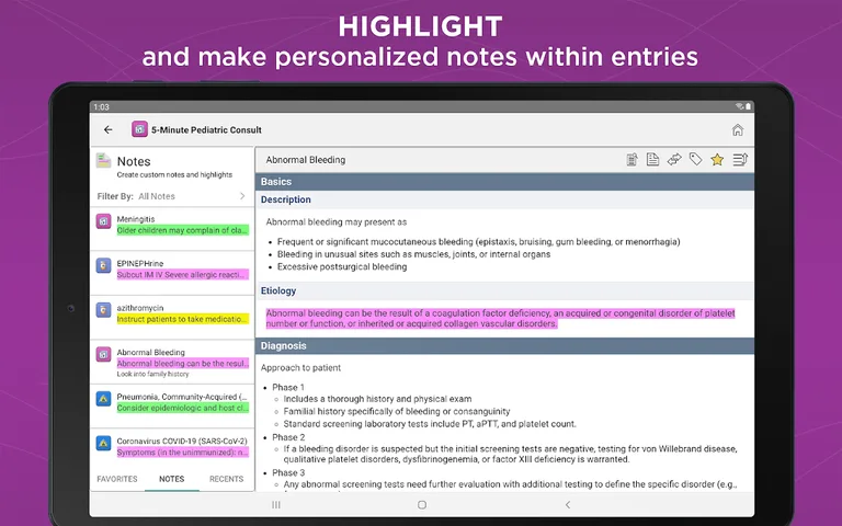 Pediatrics Central screenshot 9