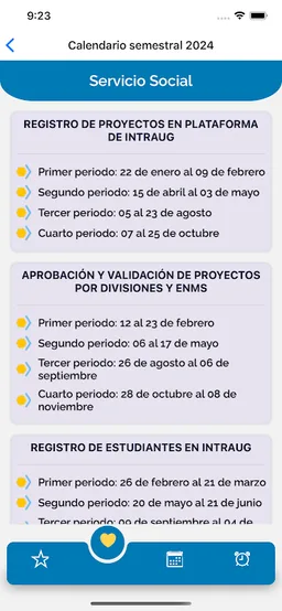 Calendario Académico UG screenshot 3