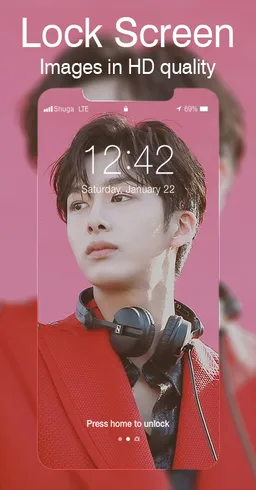 Monsta X Lockscreen HD 4K screenshot 4