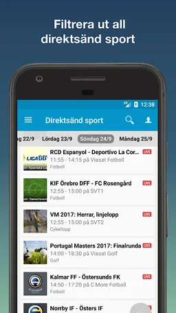 TV24.se - Svensk TV-tablå screenshot 2