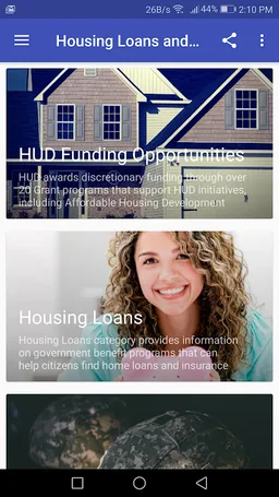 Housing Loans and Grants screenshot 2