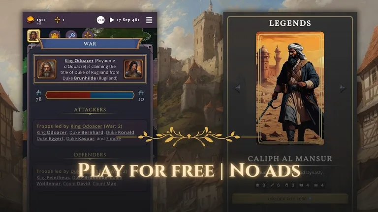 Clovis Medieval Grand Strategy screenshot 6