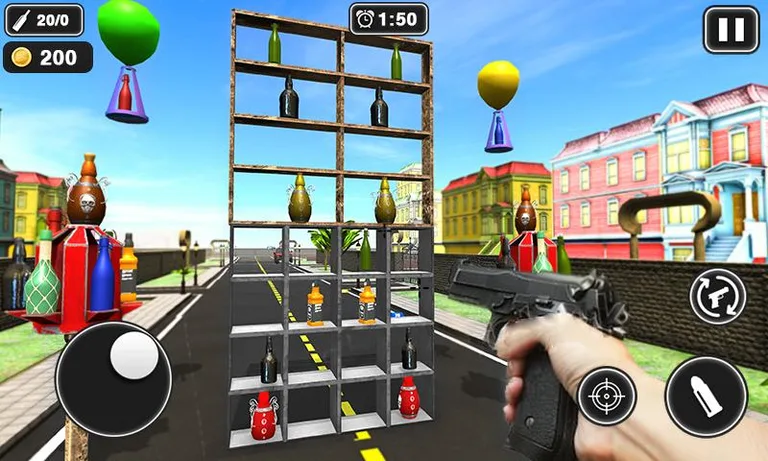 Shoot The Bottle Shooter Game screenshot 8