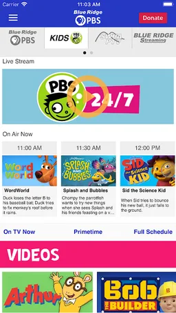 Blue Ridge PBS App screenshot 5