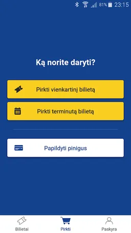 e.Ticket Klaipėda screenshot 2