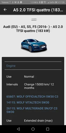 Wolf Product Finder screenshot 5