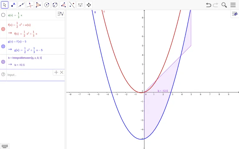 GeoGebra Classic screenshot 2