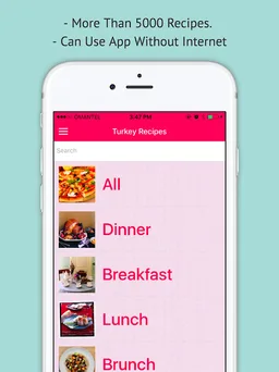 Turkey Recipes - Offline Recipe for Turkey screenshot 6