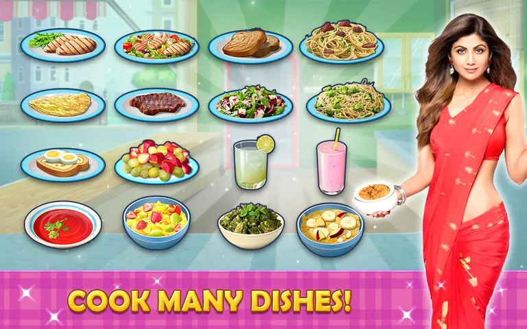 Kitchen Tycoon : Shilpa Shetty - Cooking Game screenshot 2