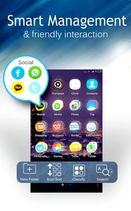 C Launcher: Themes, Wallpapers, DIY, Clean screenshot 6