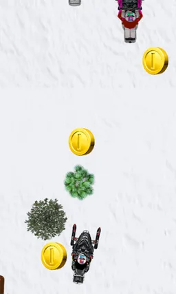 Snowmobile racing. screenshot 8