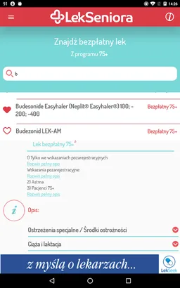 Lek Seniora screenshot 3