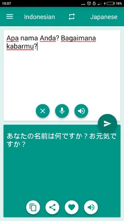 Indonesian-Japanese Translator screenshot 2