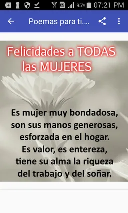 Postales Día de la Mujer screenshot 1