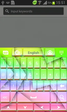 Colorful Keyboard for Android screenshot 6