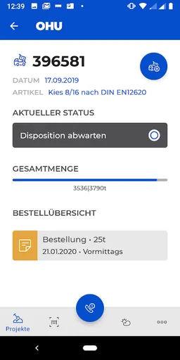 OHU Bauleiter App screenshot 2