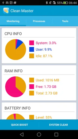 Clean Master screenshot 1