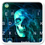 Toxic Smoke Skull Theme icon