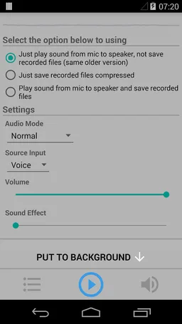 Mic To Speaker screenshot 4