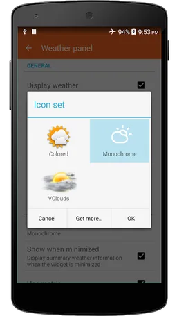 Star Clock Widget screenshot 4