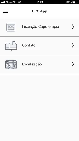 CRC App screenshot 1