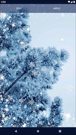 Winter Snow Live Wallpaper screenshot 7