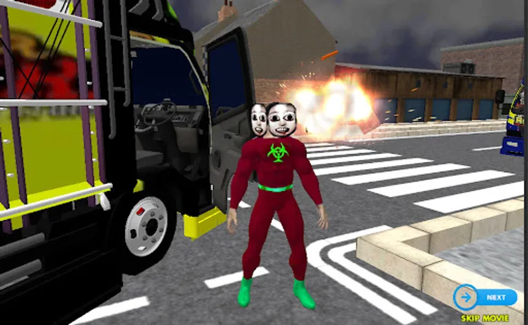 Rope Hero Noxtbot Obonga Chase screenshot 3