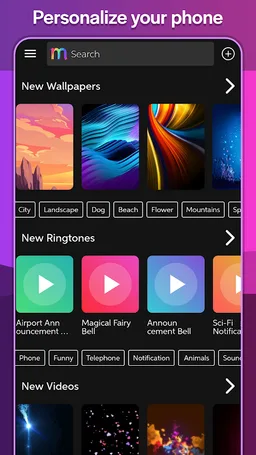 Ringtones & Wallpapers - Mob24 screenshot 8
