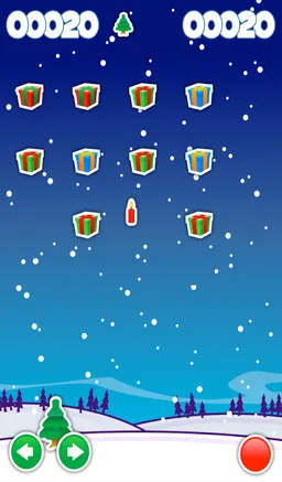 Christmas Santa Invaders screenshot 2