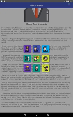 Ability to persuade screenshot 2