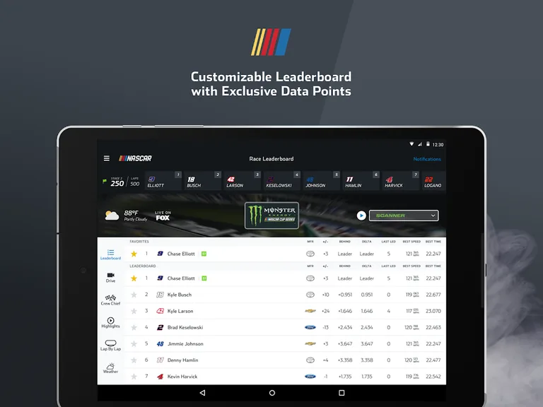 NASCAR MOBILE screenshot 4